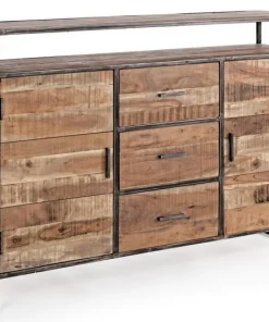 Bizzotto Credenze>CREDENZA IN LEGNO 2 ANTE - ELMER