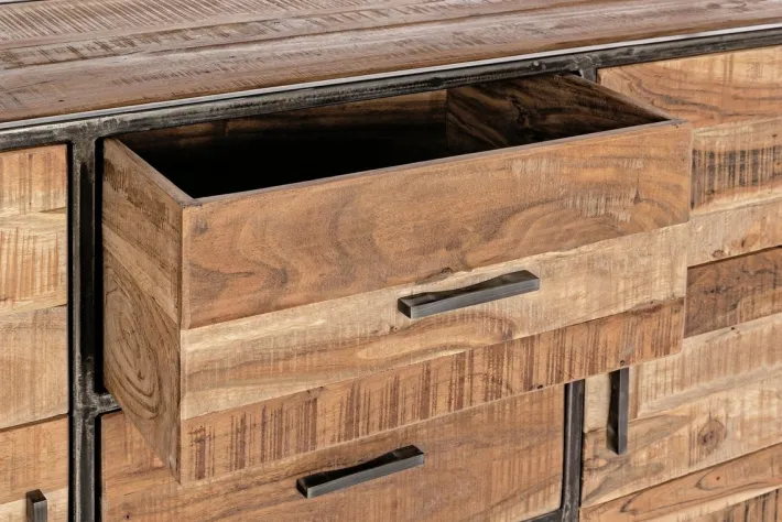 Bizzotto Credenze>CREDENZA IN LEGNO 2 ANTE - ELMER