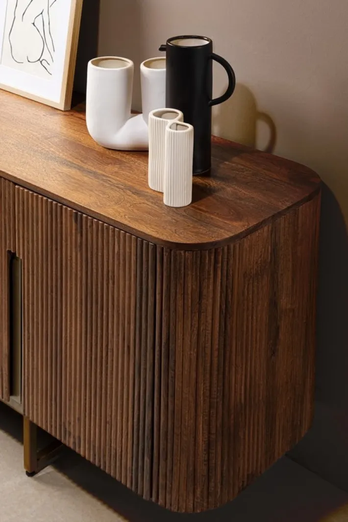 Bizzotto Credenze>CREDENZA IN LEGNO 4 ANTE - VILAS