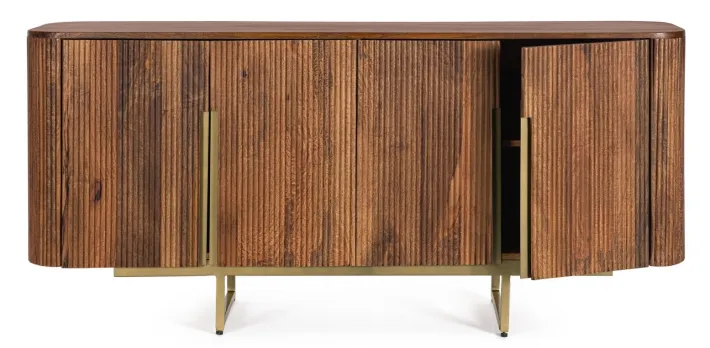 Bizzotto Credenze>CREDENZA IN LEGNO 4 ANTE - VILAS