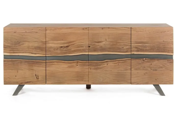 Bizzotto Credenze>CREDENZA IN LEGNO 4 ANTE - ARON