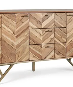Bizzotto Credenze>CREDENZA IN LEGNO 2 ANTE - RAIDA