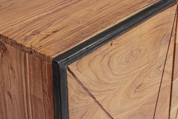 Bizzotto Credenze>CREDENZA IN LEGNO 4 ANTE - EGON