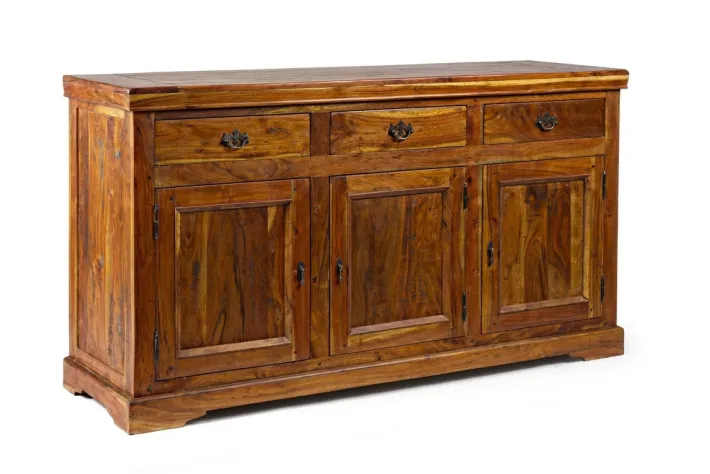 Bizzotto Credenze>CREDENZA IN LEGNO 3 ANTE- CHATEAUX