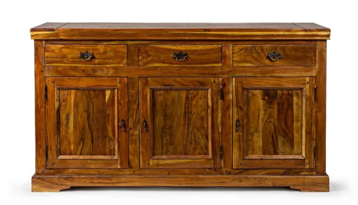 Bizzotto Credenze>CREDENZA IN LEGNO 3 ANTE- CHATEAUX