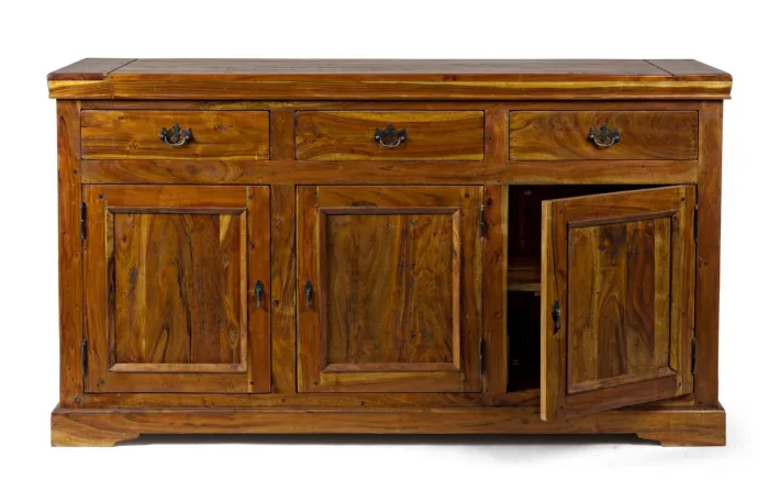 Bizzotto Credenze>CREDENZA IN LEGNO 3 ANTE- CHATEAUX