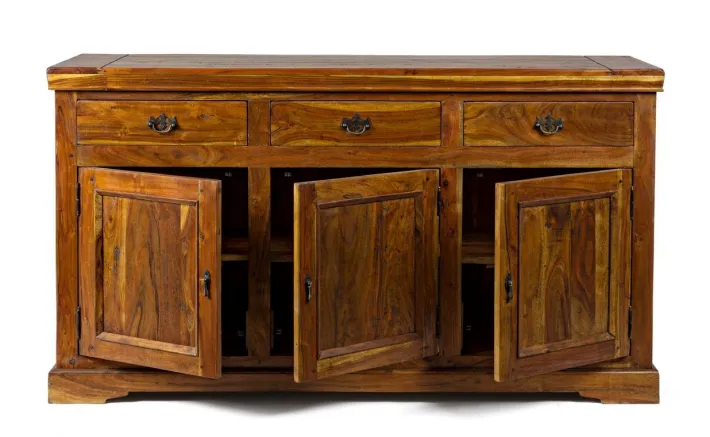 Bizzotto Credenze>CREDENZA IN LEGNO 3 ANTE- CHATEAUX