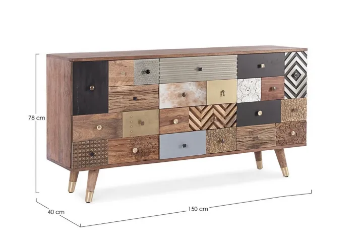 Bizzotto Credenze>CREDENZA IN LEGNO - DHAVAL