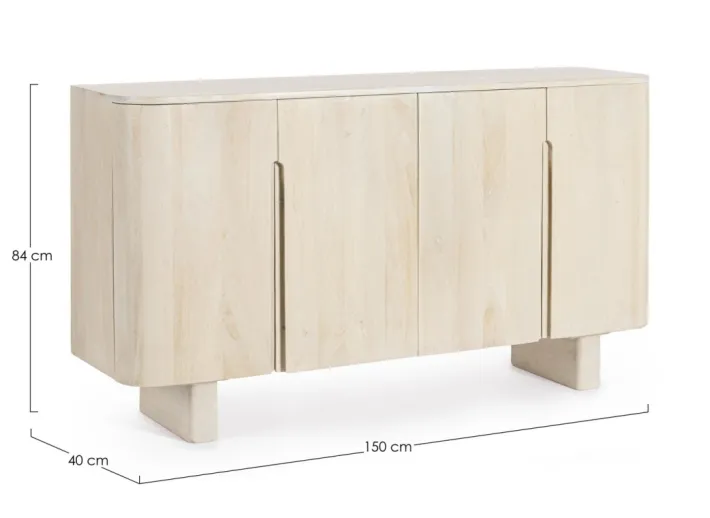 Bizzotto Credenze>CREDENZA IN LEGNO - SERAPIS