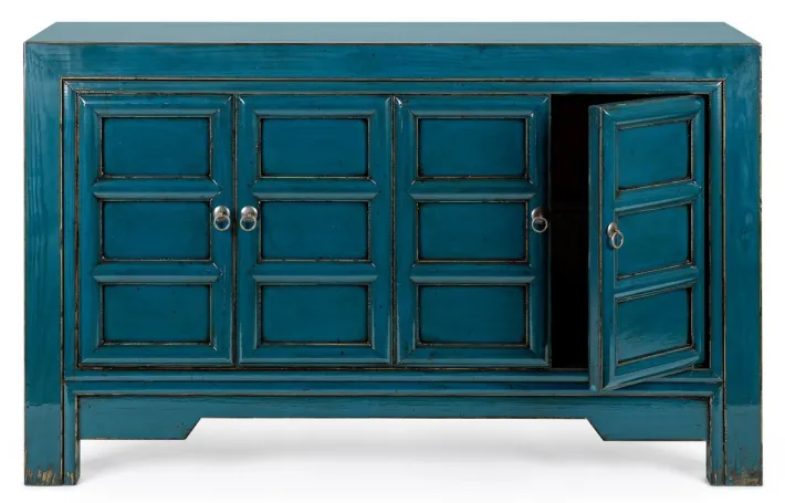 Bizzotto Credenze>CREDENZA IN LEGNO BLU - JINAN