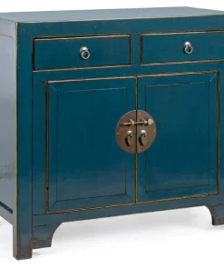Bizzotto Credenze>CREDENZA IN LEGNO BLU- JINAN