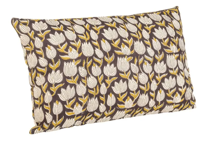 Bizzotto Cuscini>CUSCINO CALAIS NERO C-TULIPANO 40X60