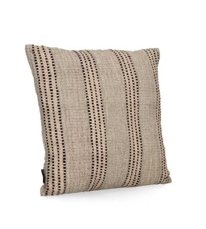 Bizzotto Cuscini>CUSCINO DANTRA NERO NATURALE 45X45