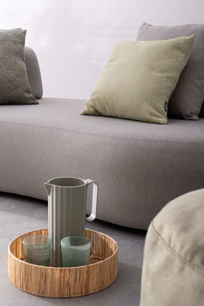 Bizzotto Cuscini>CUSCINO DILANA VERDE MELANGE 10 45X45