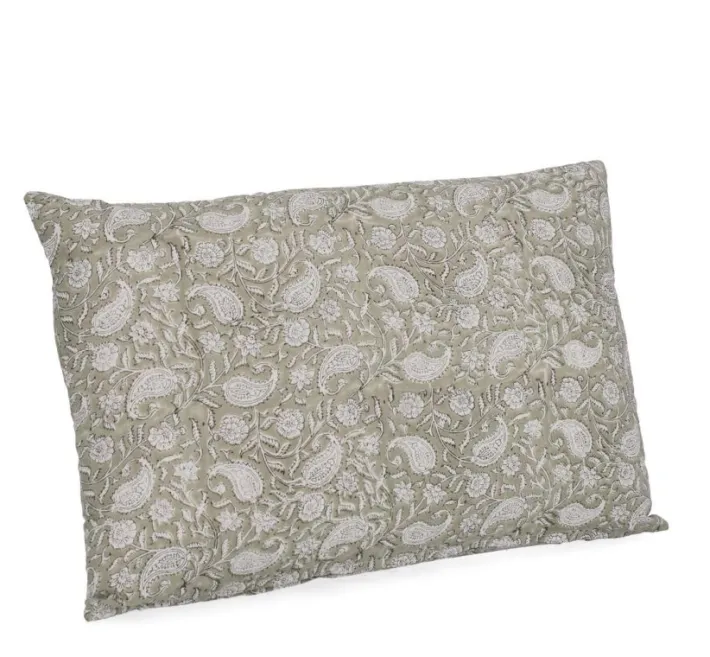 Bizzotto Cuscini>CUSCINO HELOISE BIANCO-VERDE 40X60