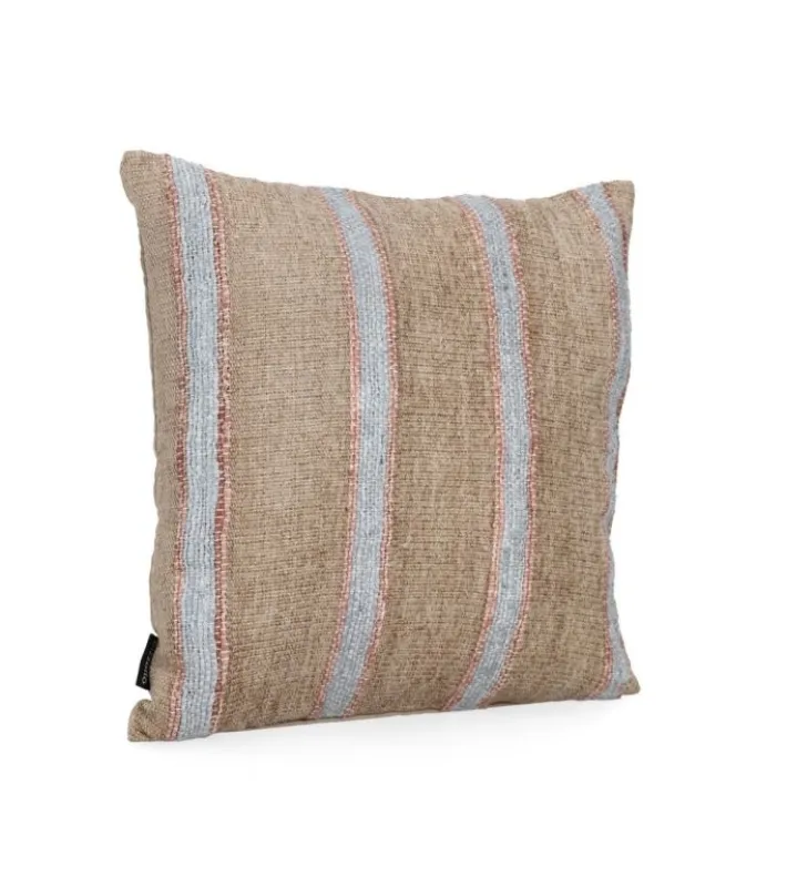 Bizzotto Cuscini>CUSCINO JAWLA NATURALE BLU 45X45