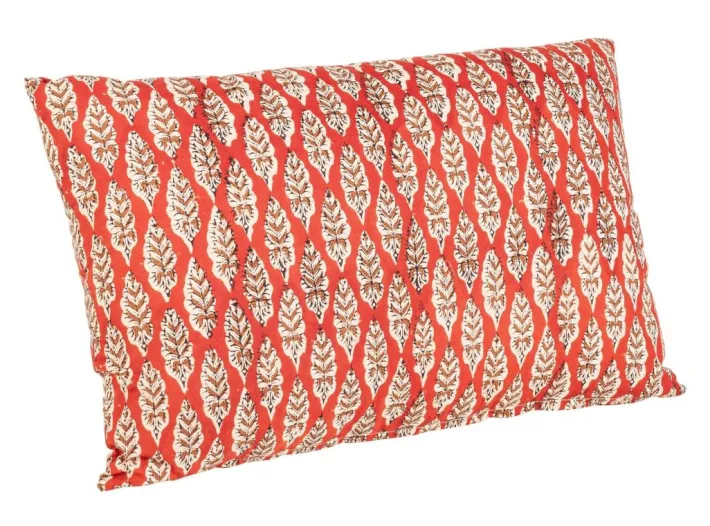 Bizzotto Cuscini>CUSCINO LORIENT ROSSO C-FOGLIA 40X60