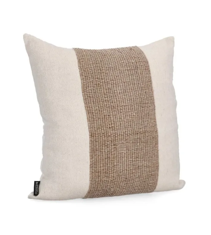 Bizzotto Cuscini>CUSCINO MANPUR CREMA NATURALE 50X50