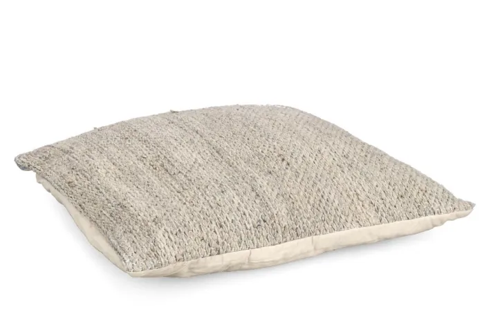 Bizzotto Cuscini>CUSCINO NIRMAL BLU-NATURALE 80X80