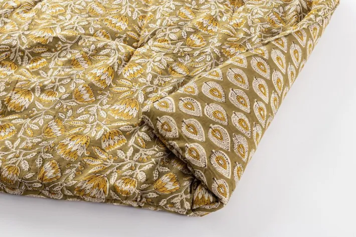 Bizzotto Cuscini>CUSCINO PAVIMENTO REIMS VERDE 60X120