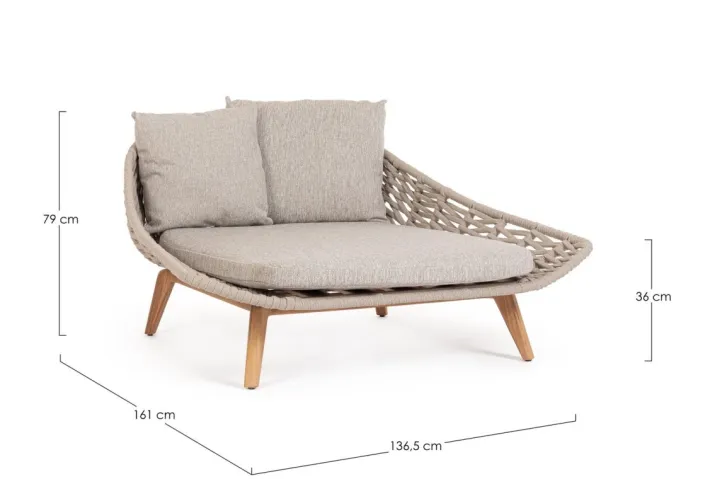 Bizzotto Daybed>DAYBED C-C TAMIRES BEIGE