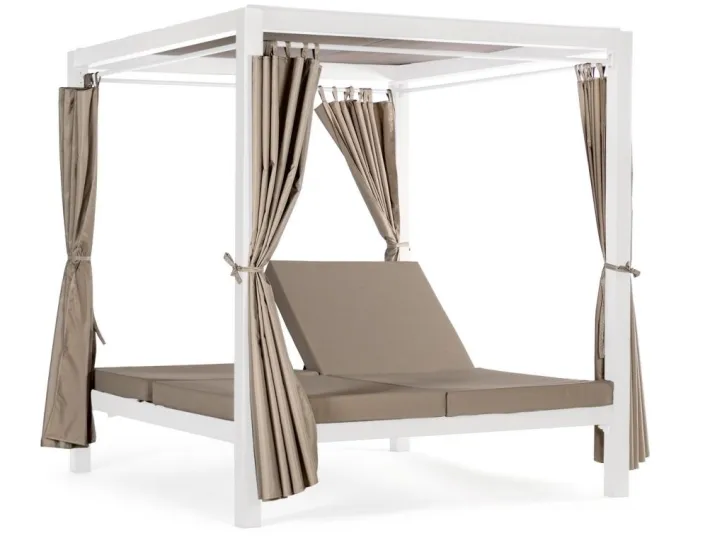 Bizzotto Daybed>DAYBED IN ALLUMINIO BIANCO KS01 - DREAM