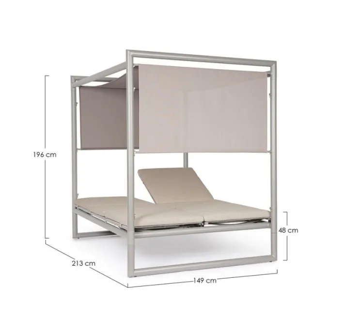 Bizzotto Daybed>DAYBED KONNOR RASTIN