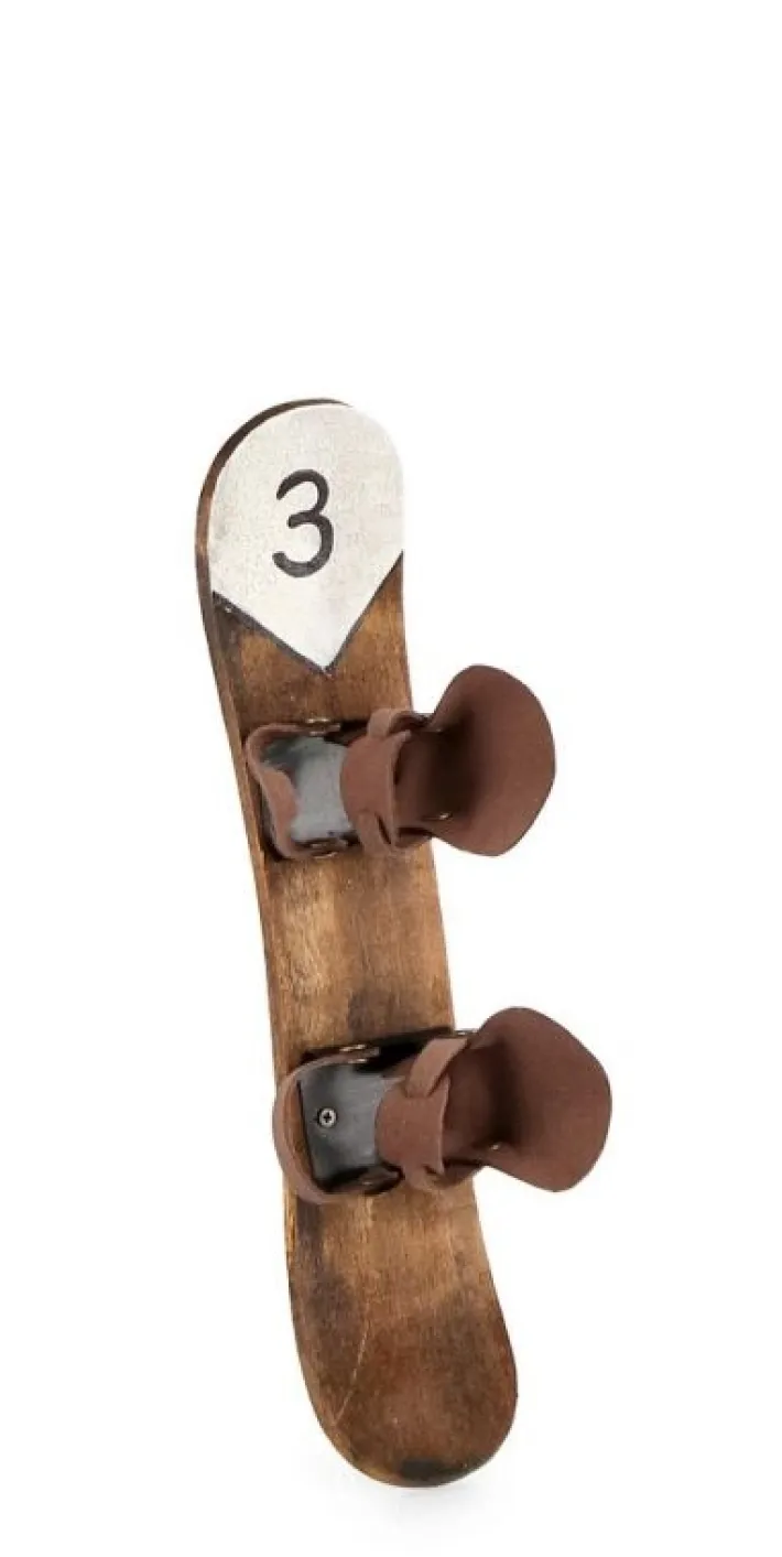 Bizzotto Oggettistica>DECOR ALPBACH SNOWBOARD NATURALE