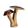 Bizzotto Oggettistica>DECOR FUNGO 2F JASPER STAND MARRONE-NAT