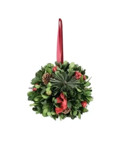 Bizzotto Oggettistica>DECOR SFERICA ANTEA VERDE C-BACCHE D12