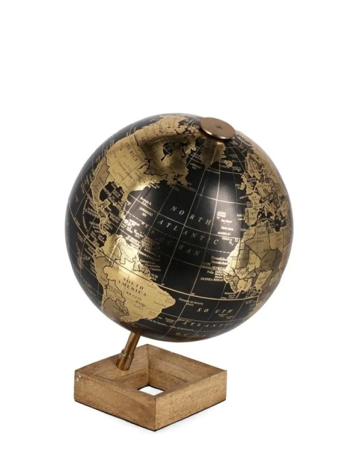Bizzotto Oggettistica>DECORAZ MAPPAMOND ADVENTURE NE QU LE H32