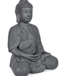 Bizzotto Oggettistica>DECORAZ PATTAYA BUDDHA SEDUTO ANTRAC H71