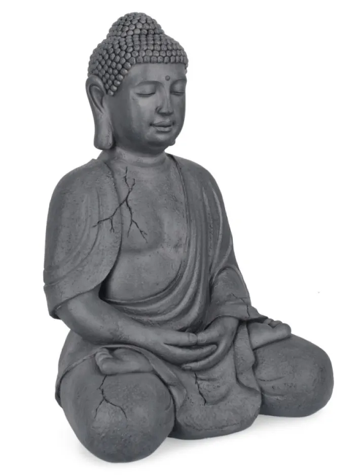 Bizzotto Oggettistica>DECORAZ PATTAYA BUDDHA SEDUTO ANTRAC H71