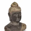 Bizzotto Oggettistica>DECORAZIONE BUDDHA TESTA GRIGI ORO H45