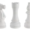 Bizzotto Oggettistica>DECORAZIONE CHESS 3FIGURE BIANCO ASS3