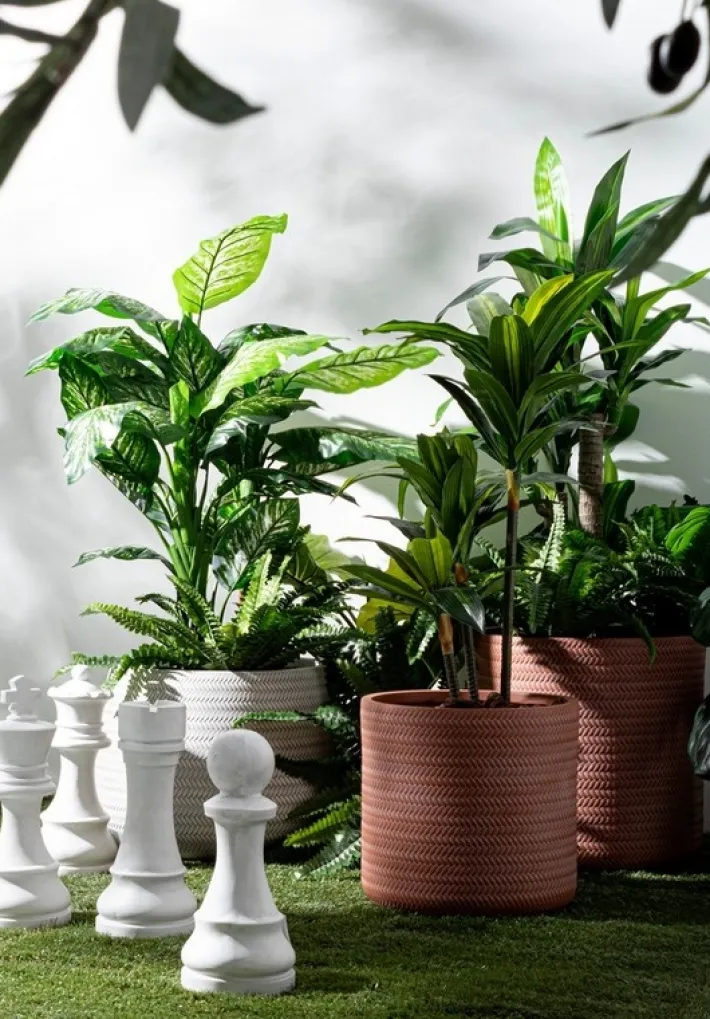 Bizzotto Oggettistica>DECORAZIONE CHESS RE-REGINA BIANCO ASS2