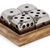Bizzotto Oggettistica>DECORAZIONE DADI FORTUNE ARG 10,5X10,5