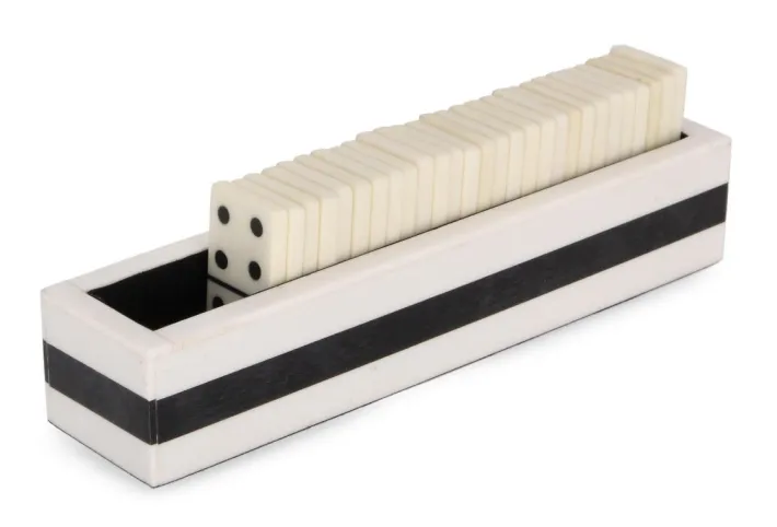Bizzotto Oggettistica>DECORAZIONE DOMINO FORTUNE BIAN 20,5X4,5