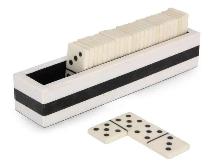 Bizzotto Oggettistica>DECORAZIONE DOMINO FORTUNE BIAN 20,5X4,5