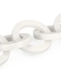 Bizzotto Oggettistica>DECORAZIONE KANDY CATENA 5A MARMO BIANCO
