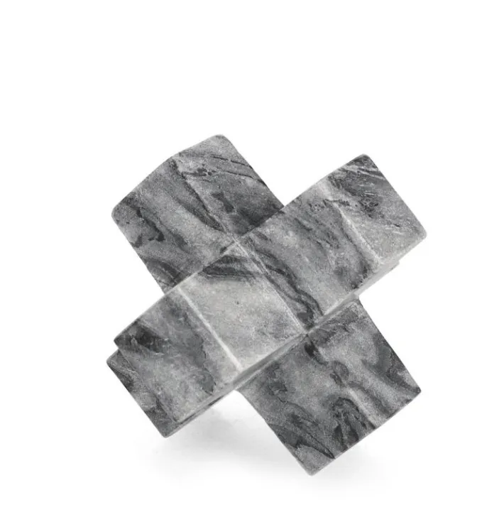 Bizzotto Oggettistica>DECORAZIONE KANDY CROCE MARMO GRIGIO