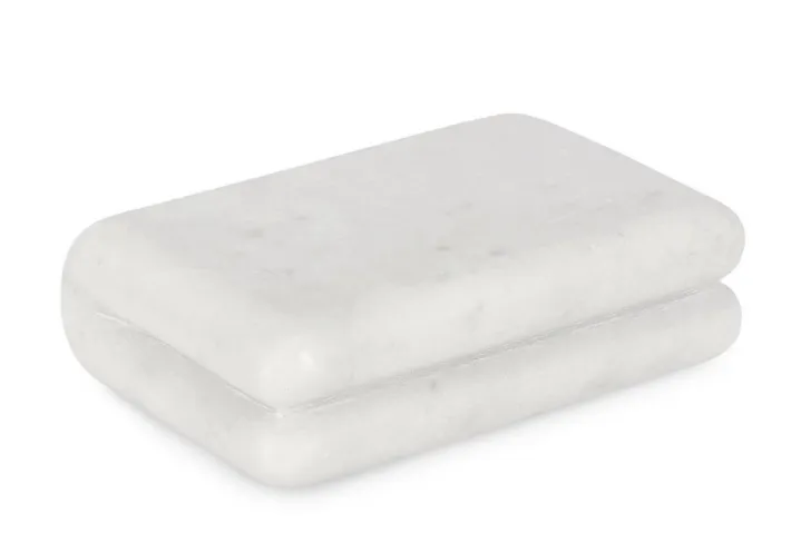 Bizzotto Oggettistica>DECORAZIONE KANDY MARMO BIANCO 18X12,5