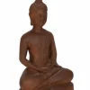 Bizzotto Oggettistica>DECORAZIONE MEILI BUDDHA SEDUT RUSTY H49