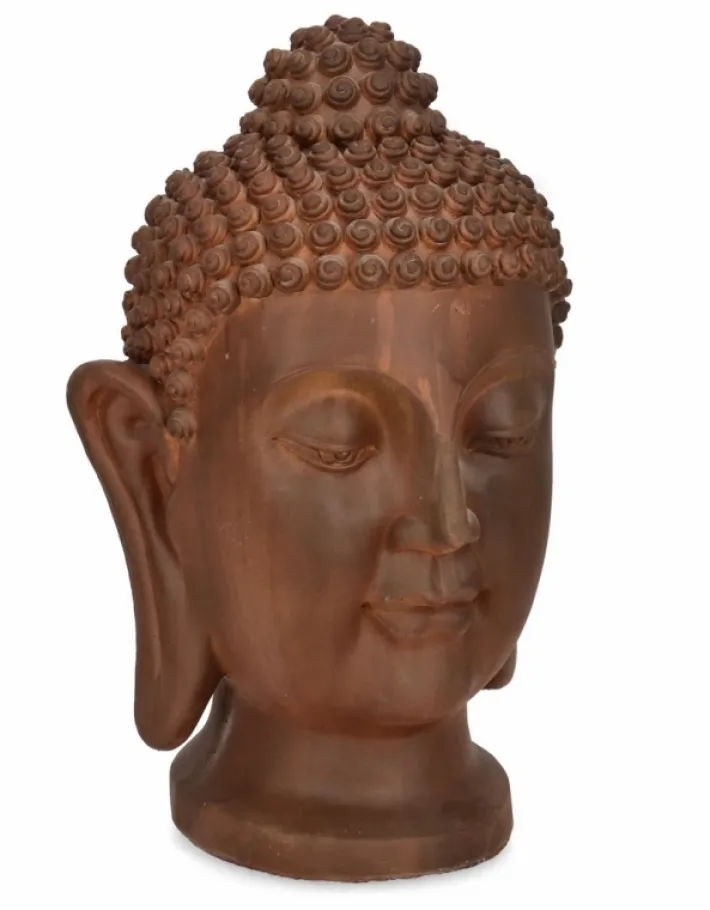 Bizzotto Oggettistica>DECORAZIONE MEILI TESTA BUDDHA RUSTY H59