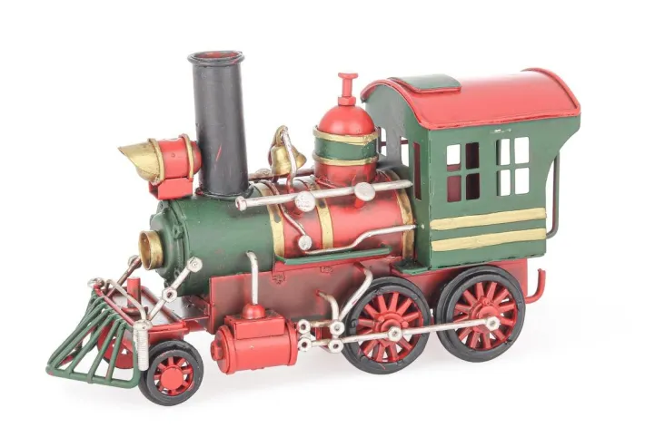 Bizzotto Oggettistica>DECORAZIONE MOTOR LOCOMOTIVA ROSSO-VERDE