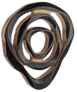 Bizzotto Decorazioni Parete>DECORAZIONE PARETE LENWOOD NERA S