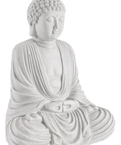 Bizzotto Oggettistica>DECORAZIONE PATTAYA BUDDHA SEDUTO BIANCO