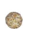 Bizzotto Oggettistica>DECORAZIONE SFERICA MIRLEFT FOGLIA D12,5