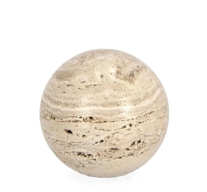 Bizzotto Oggettistica>DECORAZIONE TIKAR SFERA MARMO BEIGE D7