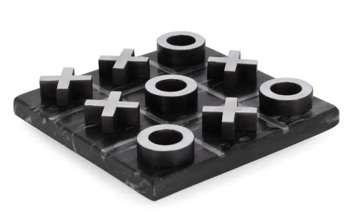 Bizzotto Oggettistica>DECORAZIONE TRIS FORTUNE NER ARGEN 15X15